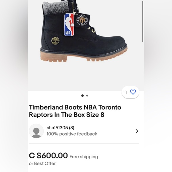 Timberland X Toronto Raptors Colab - Picture 10 of 10